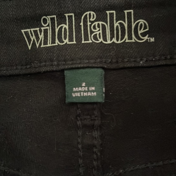 Wild fable . Size 4.color black. New never been wore - Picture 9 of 9